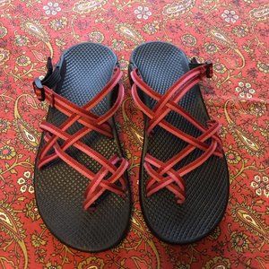 Chaco X Ecotread in Cherry Berry